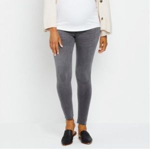 *SOLD* Indigo Blue Maternity Jeans Size Medium Black Wash